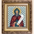 Набор для вышивания бисером ЧАРИВНА МИТЬ "Икона святого равноапостольного Кирилла"
